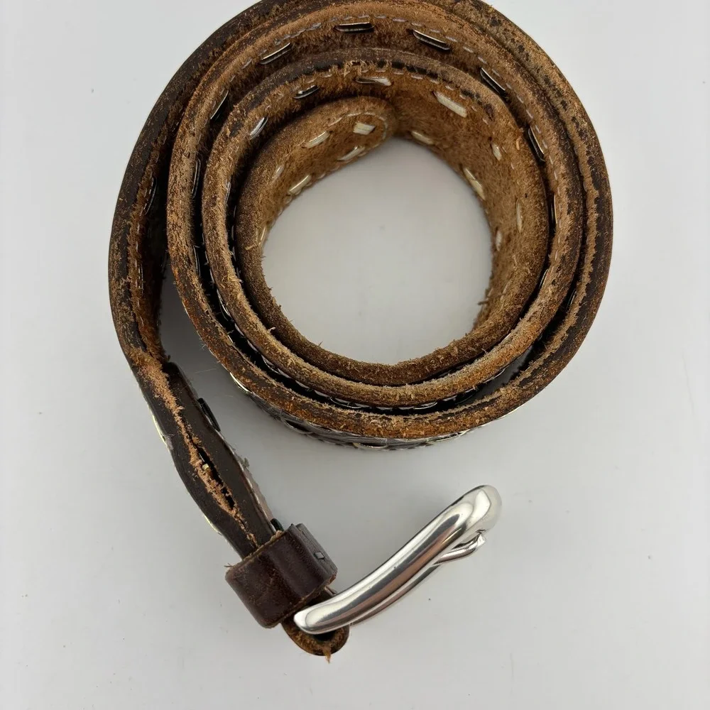 Brighton Leather Belt 44
